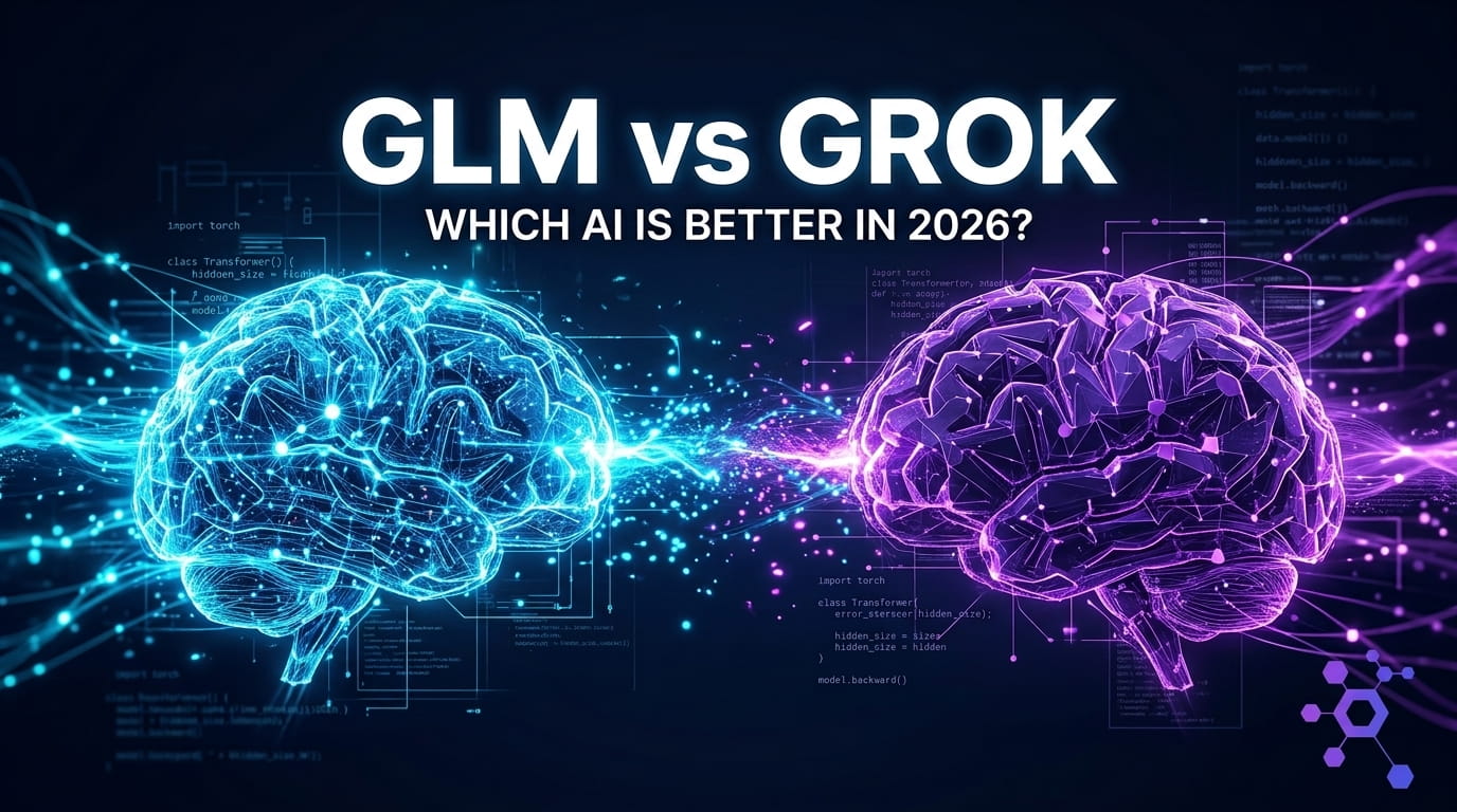 GLM vs Grok AI comparison for coding and content creation in 2026